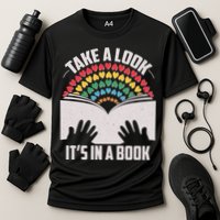 Cute Take A Look It's In A Book Performance Shirt