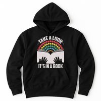 Cute Take A Look It's In A Book Hoodie
