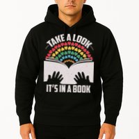 Cute Take A Look It's In A Book Hoodie