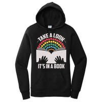 Cute Take A Look It's In A Book Women's Pullover Hoodie