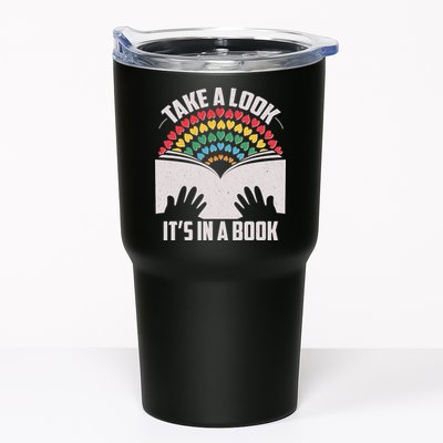 Cute Take A Look It's In A Book Tumbler