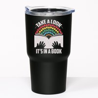 Cute Take A Look It's In A Book Tumbler