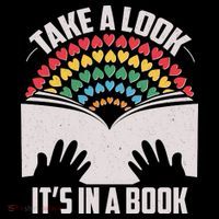 Cute Take A Look It's In A Book Toddler Sweatshirt