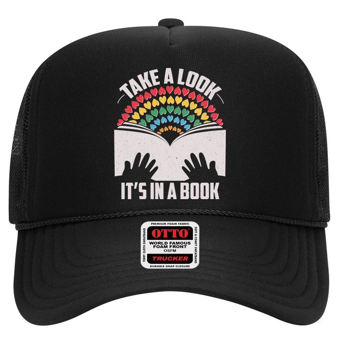 Cute Take A Look It's In A Book Hat