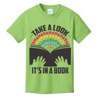 Cute Take A Look It's In A Book Kids T-Shirt