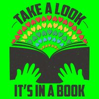 Cute Take A Look It's In A Book Kids T-Shirt