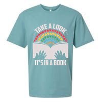 Cute Take A Look It's In A Book Sueded Cloud Jersey T-Shirt