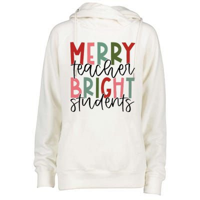 Christmas Teacher Appreciation Gift Womens Funnel Neck Pullover Hood