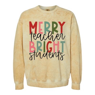 Christmas Teacher Appreciation Gift Colorblast Crewneck Sweatshirt