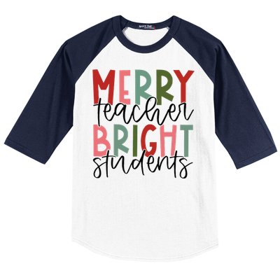 Christmas Teacher Appreciation Gift Baseball Sleeve Shirt