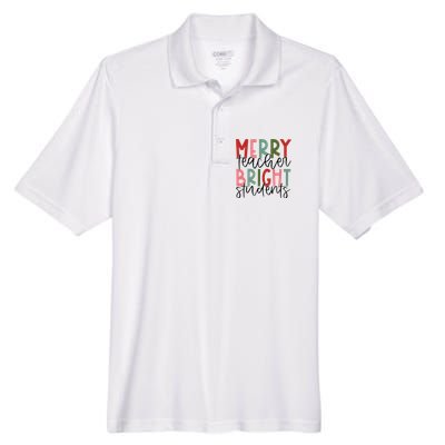 Christmas Teacher Appreciation Gift Men's Origin Performance Pique Polo