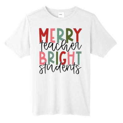 Christmas Teacher Appreciation Gift Tall Fusion ChromaSoft Performance T-Shirt