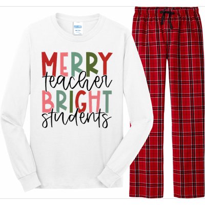 Christmas Teacher Appreciation Gift Long Sleeve Pajama Set