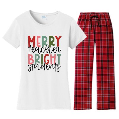 Christmas Teacher Appreciation Gift Women's Flannel Pajama Set