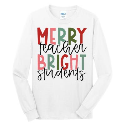 Christmas Teacher Appreciation Gift Tall Long Sleeve T-Shirt