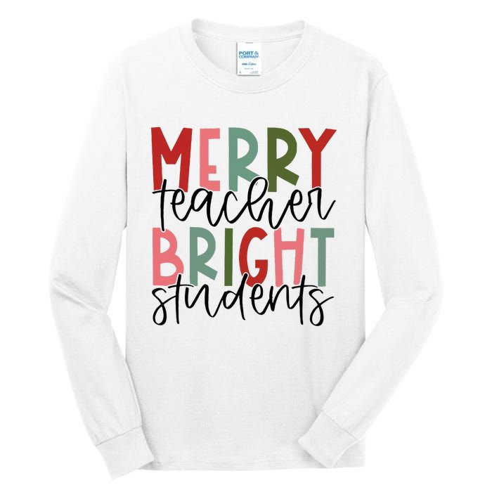 Christmas Teacher Appreciation Gift Tall Long Sleeve T-Shirt