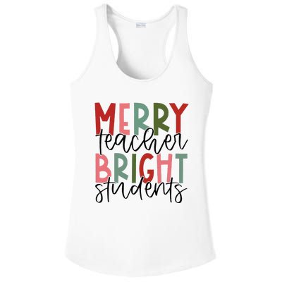 Christmas Teacher Appreciation Gift Ladies PosiCharge Competitor Racerback Tank