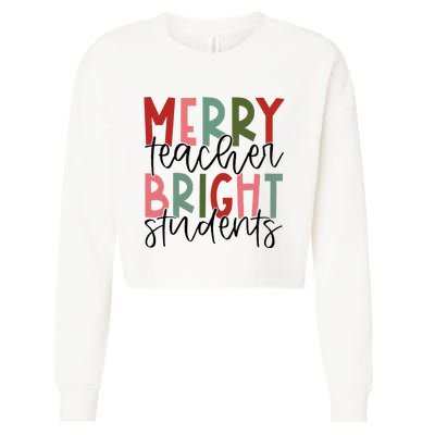 Christmas Teacher Appreciation Gift Cropped Pullover Crew