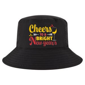 Cheers To A Bright New Year Celebration Cool Comfort Performance Bucket Hat