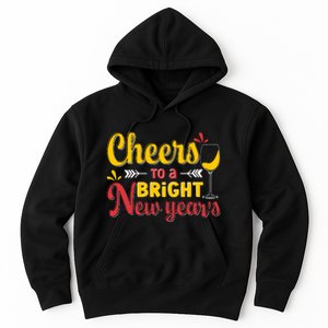 Cheers To A Bright New Year Celebration Hoodie