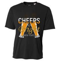 Cheers To A Bright New Year Celebration Cooling Performance Crew T-Shirt