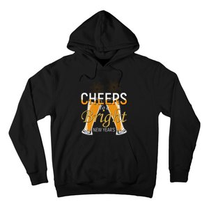 Cheers To A Bright New Year Celebration Hoodie