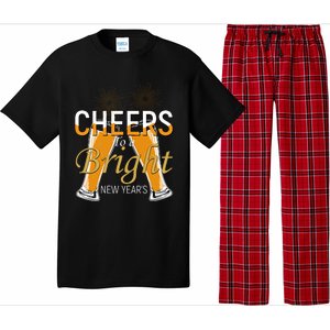 Cheers To A Bright New Year Celebration Pajama Set