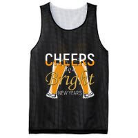 Cheers To A Bright New Year Celebration Mesh Reversible Basketball Jersey Tank