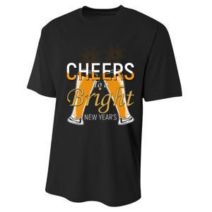 Cheers To A Bright New Year Celebration Performance Sprint T-Shirt