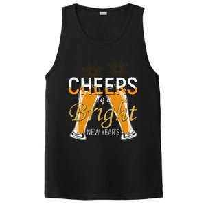 Cheers To A Bright New Year Celebration PosiCharge Competitor Tank