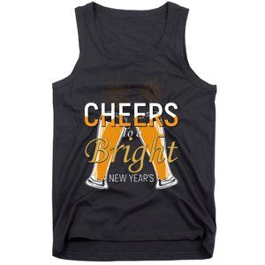 Cheers To A Bright New Year Celebration Tank Top