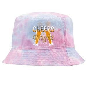 Cheers To A Bright New Year Celebration Tie-Dyed Bucket Hat