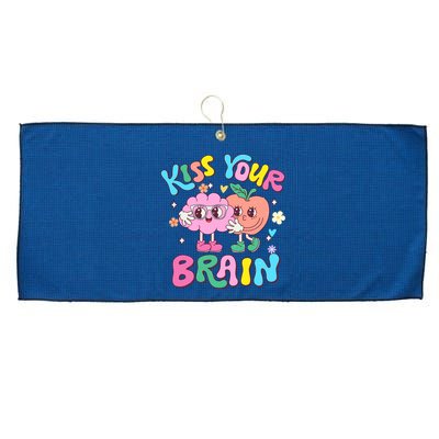 Cute Teacher Appreciation Back To School Large Microfiber Waffle Golf Towel