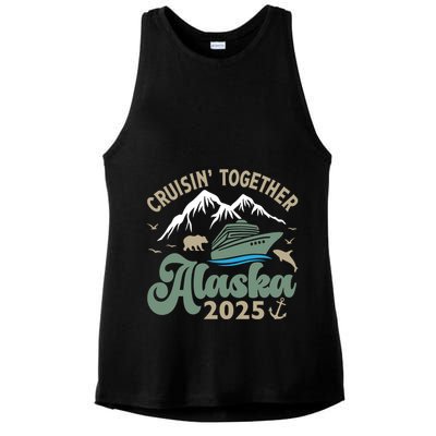 Cruising Together Alaska 2025 Ladies PosiCharge Tri-Blend Wicking Tank