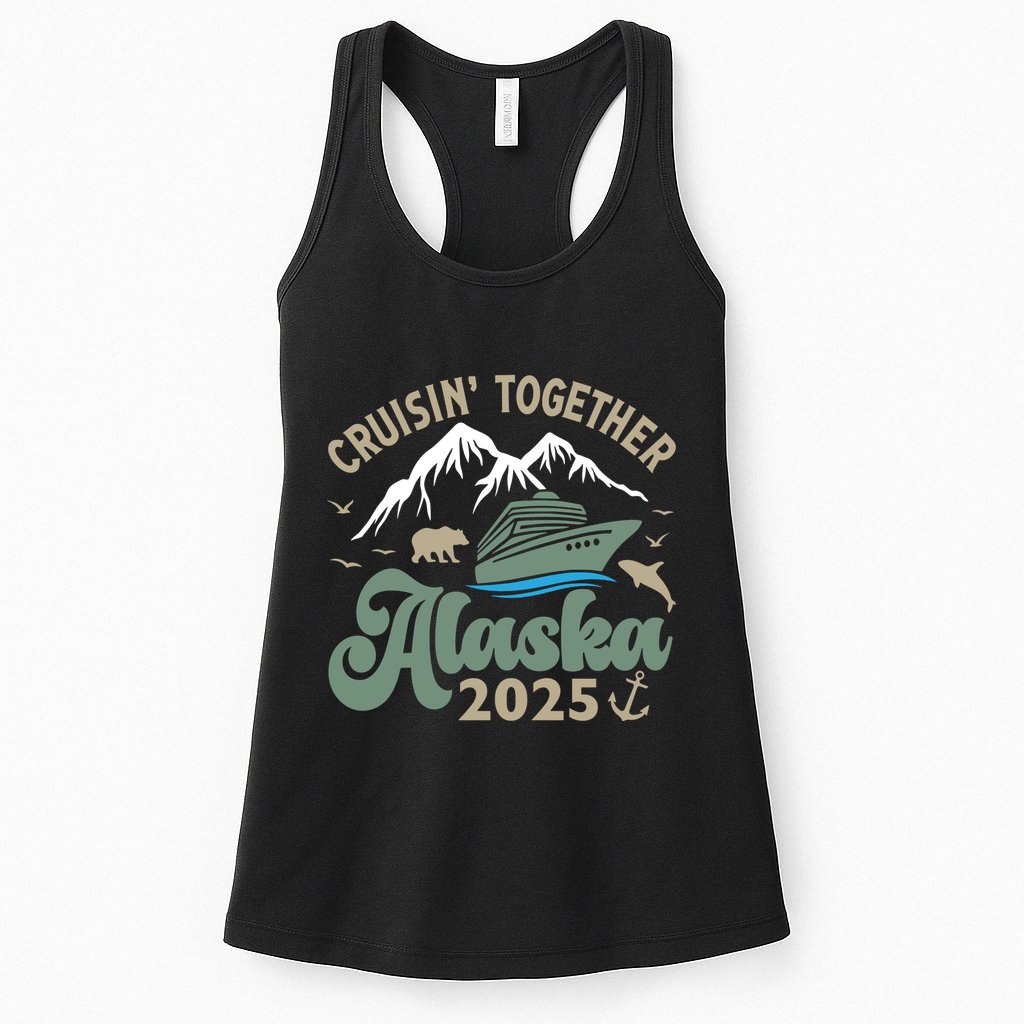 Cruising Together Alaska 2025 Womens Tank Top