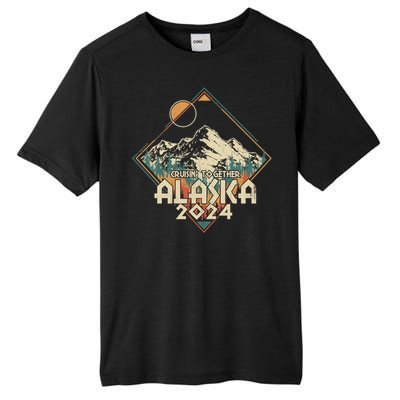 Cruisin Together Alaska 2024 Gift Tall Fusion ChromaSoft Performance T-Shirt