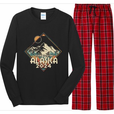 Cruisin Together Alaska 2024 Gift Long Sleeve Pajama Set