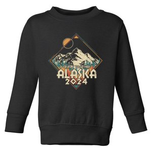 Cruisin Together Alaska 2024 Gift Toddler Sweatshirt