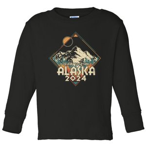 Cruisin Together Alaska 2024 Gift Toddler Long Sleeve Shirt