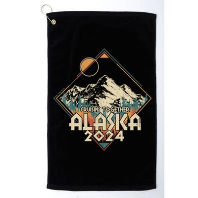 Cruisin Together Alaska 2024 Gift Platinum Collection Golf Towel