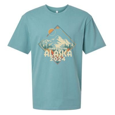 Cruisin Together Alaska 2024 Gift Sueded Cloud Jersey T-Shirt