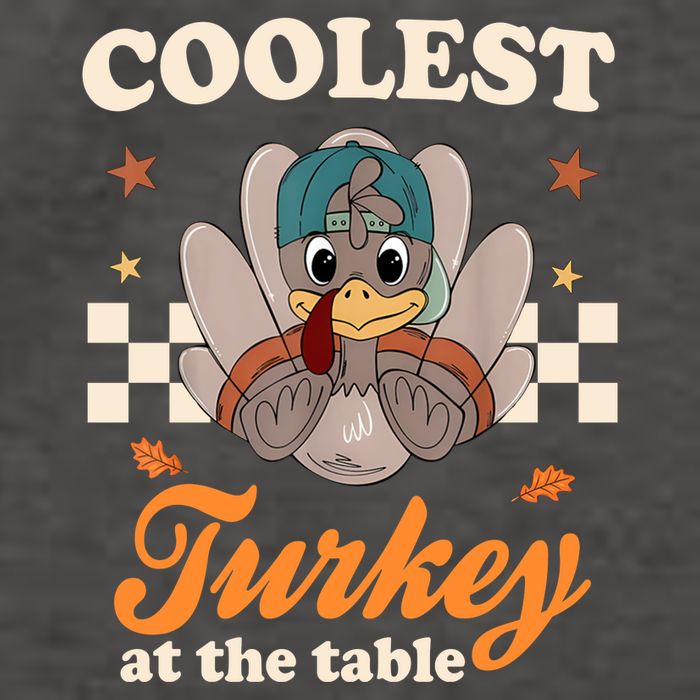 Coolest Turkey At The Table Cute Thanksgiving Vector Backpack