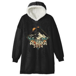 Cruisin Together Alaska 2024 Alaskan Cruise Trip Matching Hooded Wearable Blanket