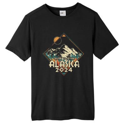 Cruisin Together Alaska 2024 Alaskan Cruise Trip Matching Tall Fusion ChromaSoft Performance T-Shirt