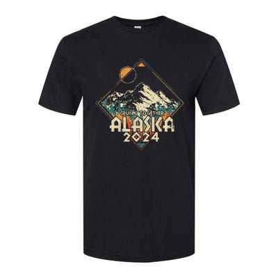 Cruisin Together Alaska 2024 Alaskan Cruise Trip Matching Softstyle® CVC T-Shirt