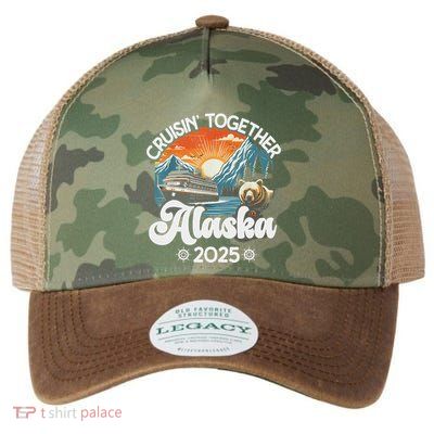 Cruisin Together Alaska 2025 Family Legacy Tie Dye Trucker Hat