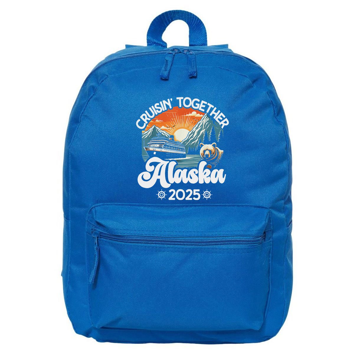 Cruisin Together Alaska 2025 Family 16 in Basic Backpack