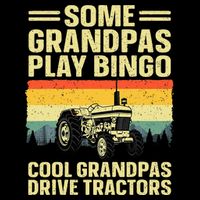 Cool Tractor Art For Grandpa Farming Farmer Farm Tractor City Backpack