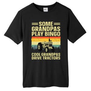 Cool Tractor Art For Grandpa Farming Farmer Farm Tractor Tall Fusion ChromaSoft Performance T-Shirt