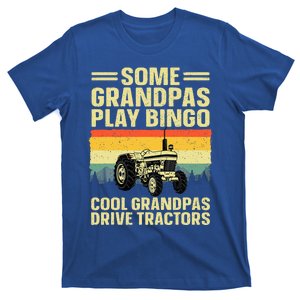 Cool Tractor Art For Grandpa Farming Farmer Farm Tractor T-Shirt